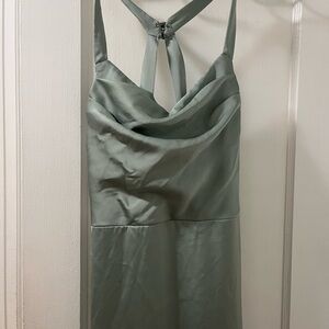 Azazie X Barbie Sage Backless Dress